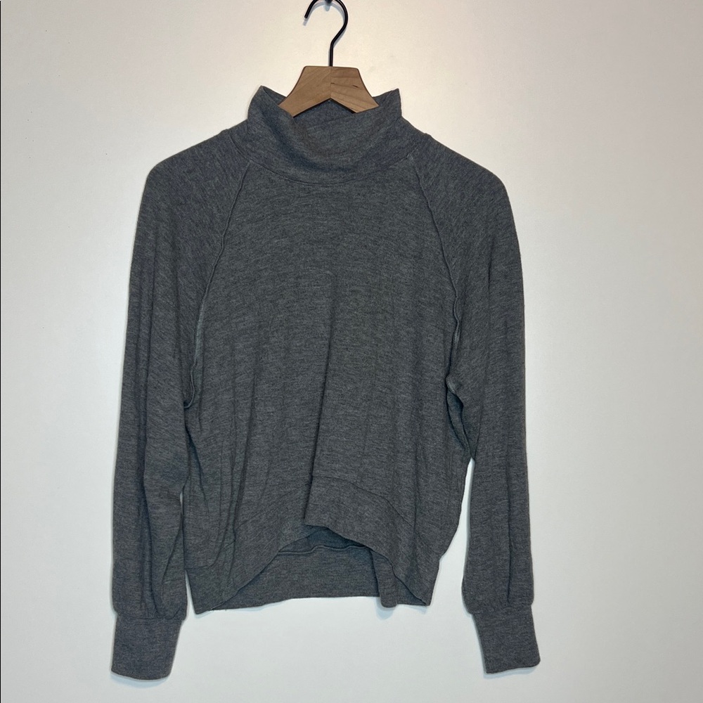LNA brushed fleece turtleneck sweater